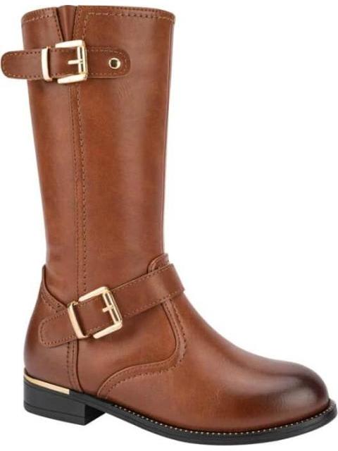 BOTA LARGA HEBILLAS COGNAC VIVIS SHOES KIDS