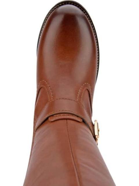 BOTA LARGA HEBILLAS COGNAC VIVIS SHOES KIDS