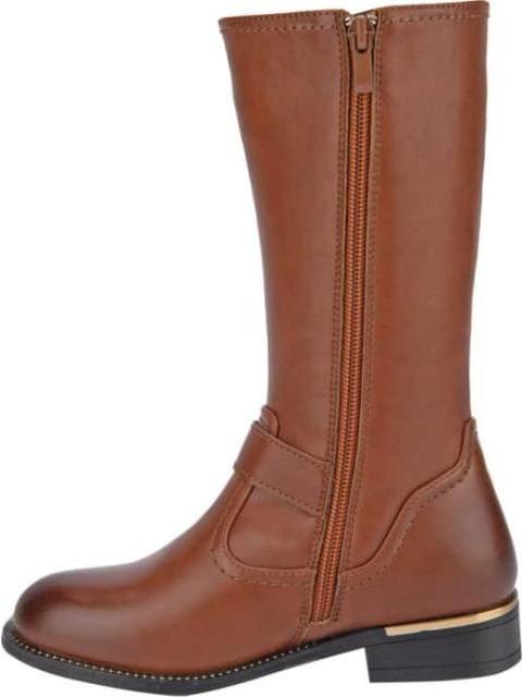 BOTA LARGA HEBILLAS COGNAC VIVIS SHOES KIDS