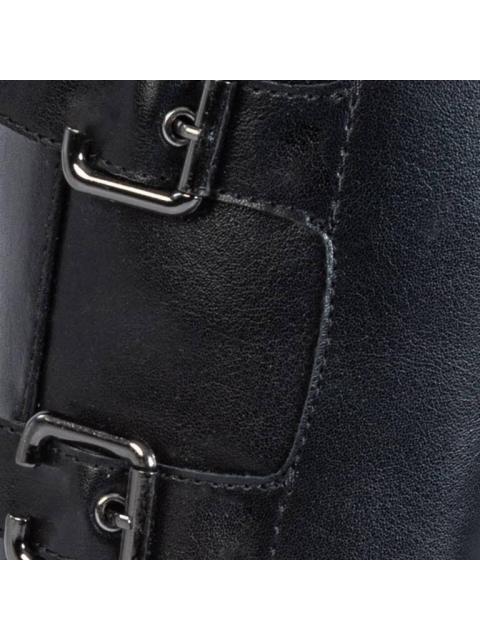 BOTA LARGA HEBILLAS NEGRO VIVIS SHOES KIDS