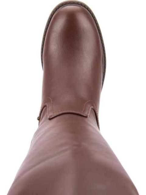 BOTA LARGA TACON BAJO CAFE VIVIS SHOES KIDS