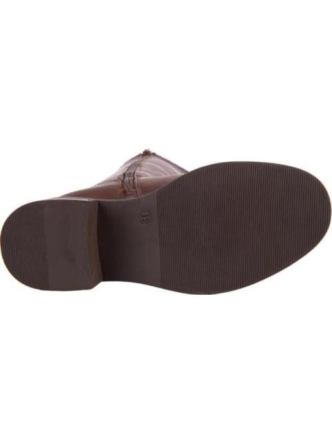 BOTA LARGA TACON BAJO CAFE VIVIS SHOES KIDS