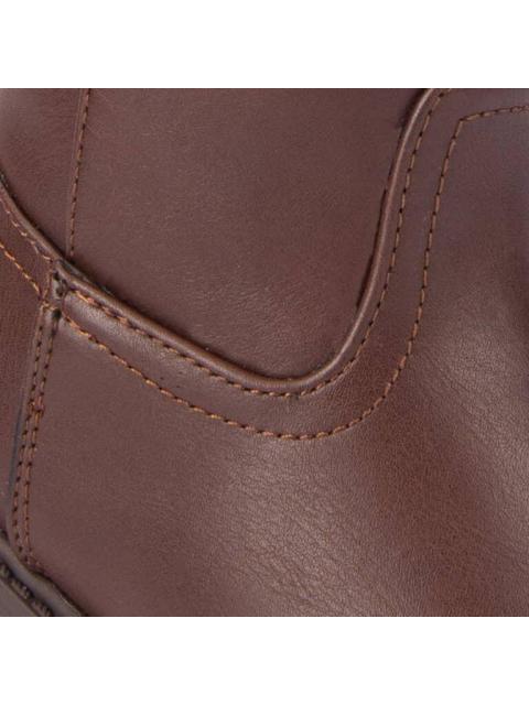 BOTA LARGA TACON BAJO CAFE VIVIS SHOES KIDS