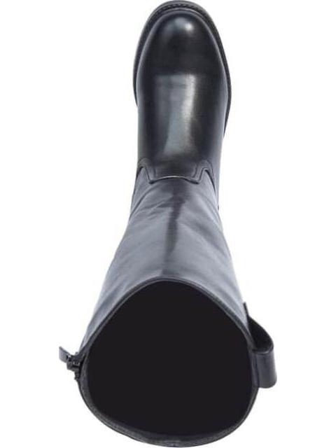 BOTA LARGA TACON BAJO NEGRO VIVIS SHOES KIDS