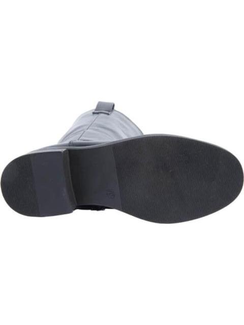 BOTA LARGA TACON BAJO NEGRO VIVIS SHOES KIDS