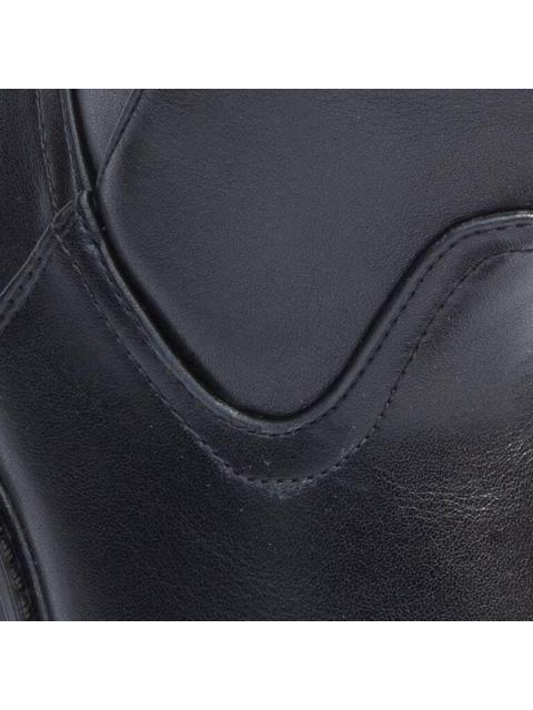 BOTA LARGA TACON BAJO NEGRO VIVIS SHOES KIDS