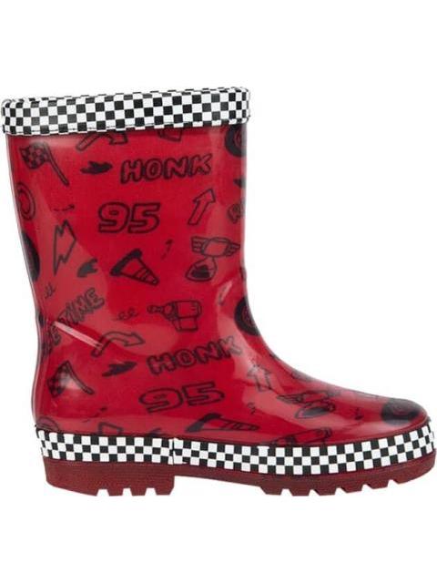 BOTA LLUVIA CARS ROJO CARS