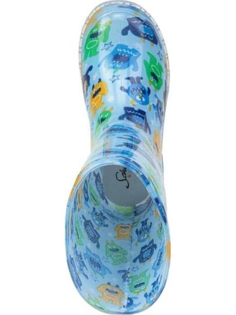 BOTA LLUVIA CON LUCES AZUL SCHATZ KIDS