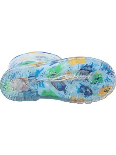 BOTA LLUVIA CON LUCES AZUL SCHATZ KIDS
