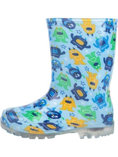 BOTA LLUVIA CON LUCES AZUL SCHATZ KIDS