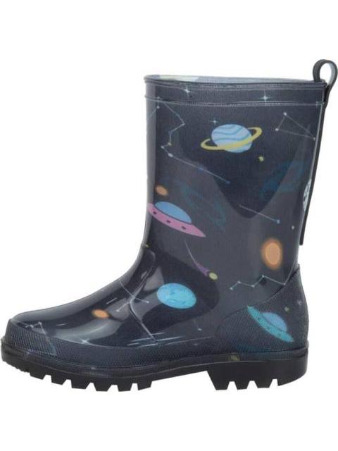 BOTA LLUVIA CON LUCES NEGRO SCHATZ KIDS