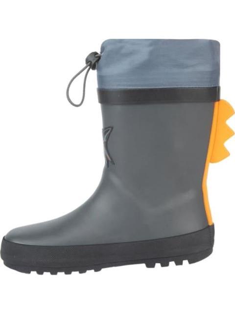 BOTA LLUVIA DINOSAURIO GRIS SCHATZ KIDS