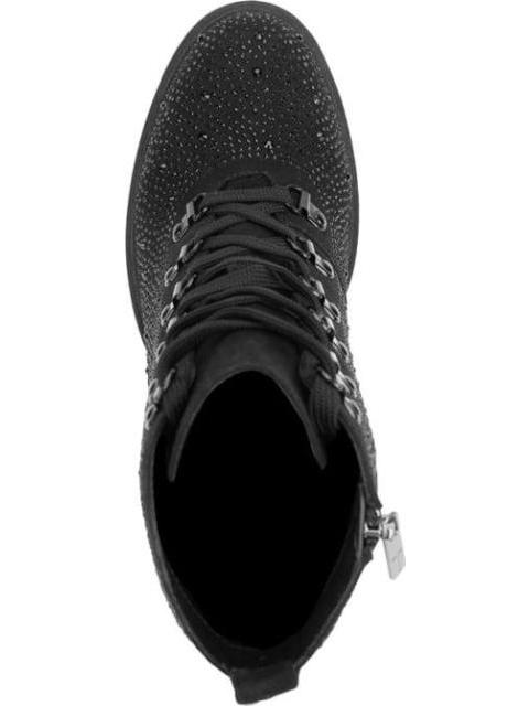 BOTA MILITAR ANTE CON PEDRERIA NEGRO THALIA SODI