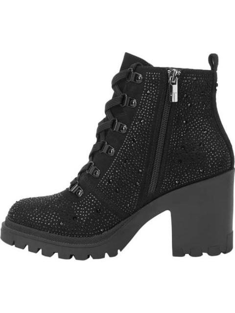 BOTA MILITAR ANTE CON PEDRERIA NEGRO THALIA SODI