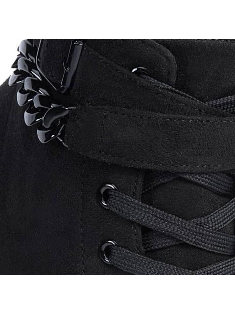 BOTA MILITAR CADENA SUELA TRACK NEGRO TIERRA BENDITA