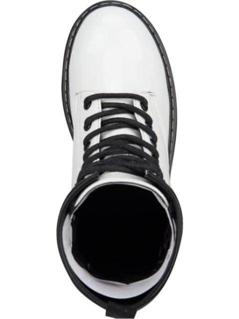 BOTA MILITAR CHAROL CON PLATAFORMA BLANCO GOODYEAR