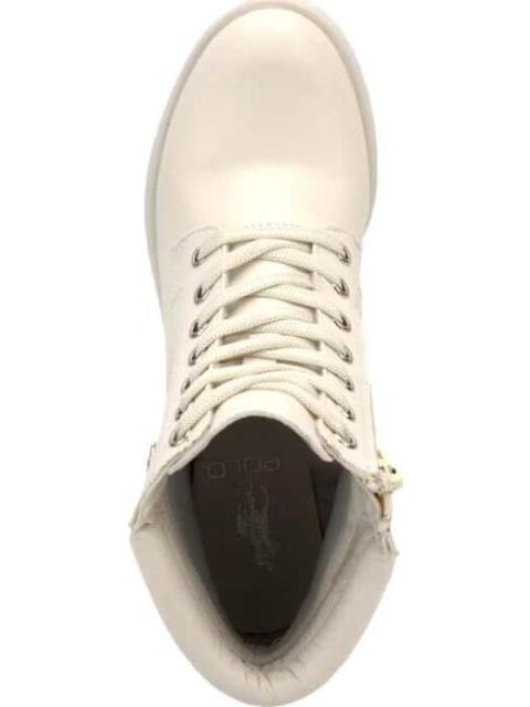 BOTA MILITAR CON AGUJETA BEIGE/HUESO HPC POLO