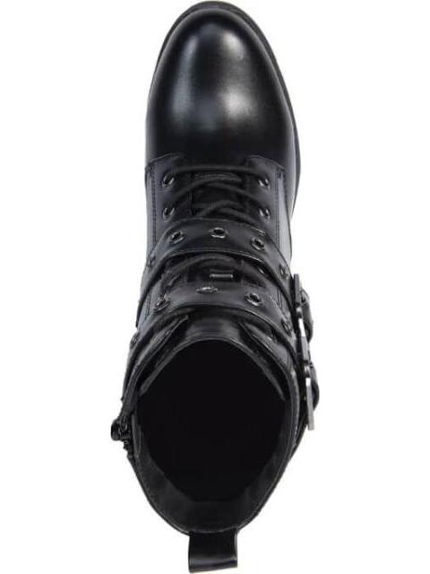 BOTA MILITAR CON PLATAFORMA TRACK NEGRO GOODYEAR