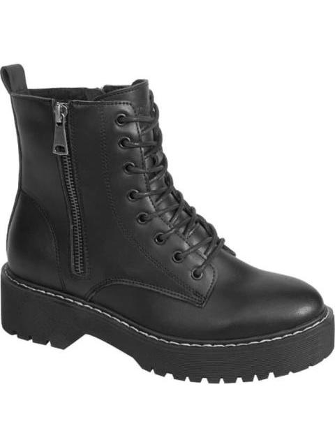BOTA MILITAR PIEL VACUNO SUELA TRACK NEGRO GOODYEAR
