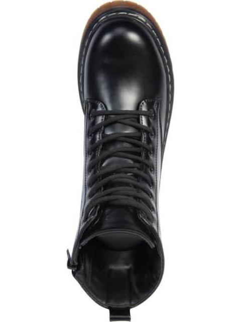 BOTA MILITAR PU CON PLATAFORMA NEGRO GOODYEAR