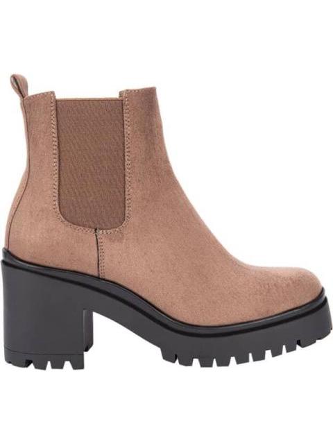 BOTA MOTO CHELSEA TACON MEDIO TAUPE GOODYEAR