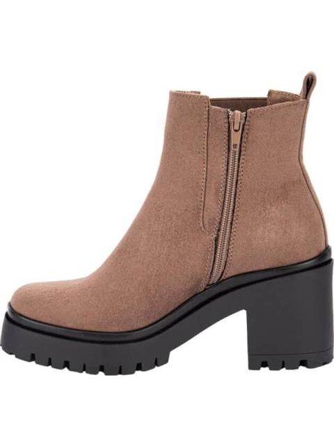BOTA MOTO CHELSEA TACON MEDIO TAUPE GOODYEAR