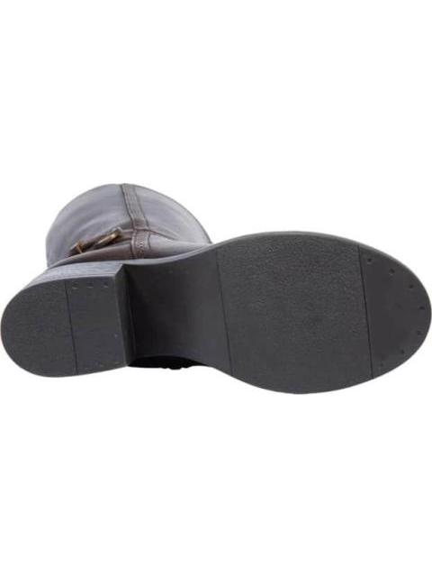BOTA PIEL VACUNO HEBILLA METALICA CAFE VIVIS SHOES