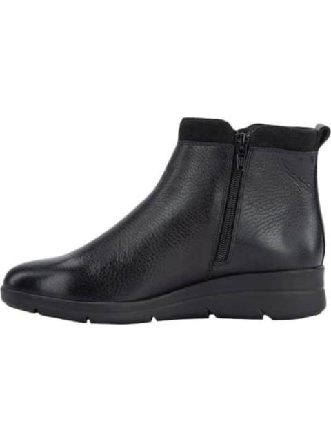BOTA PIEL VACUNO NEGRO FLEXI