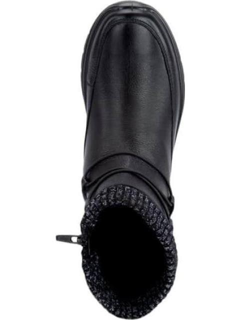 BOTA PIEL VACUNO SUELA EXTRA LIGERA NEGRO FLEXI