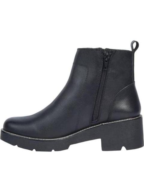 BOTA PIEL VACUNO SUELA TRACK NEGRO VIVIS SHOES