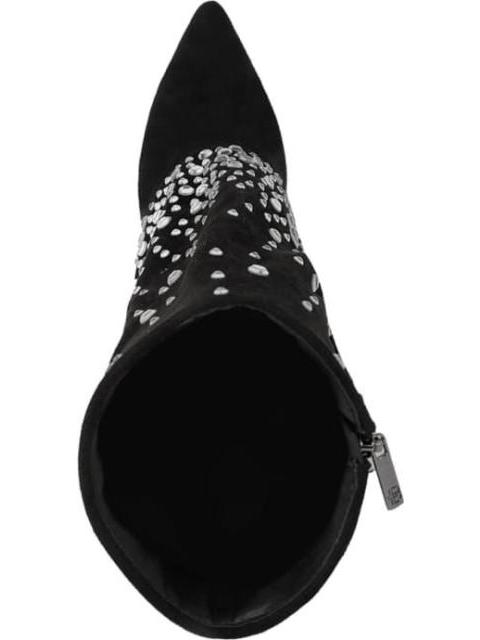 BOTA POLAINA CON PEDRERIA NEGRO BELINDA PEREGRIN