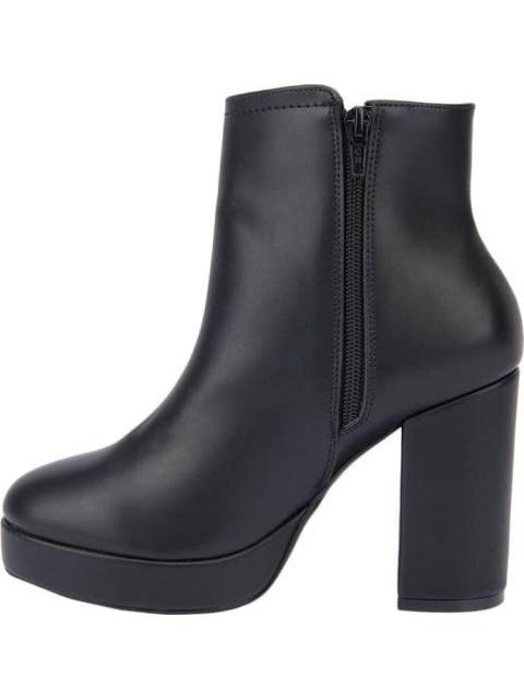 BOTA PU TACON ALTO NEGRO SAO PAULO