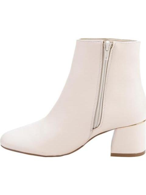 BOTA TACON ANCHO BEIGE/HUESO YAELI FASHION