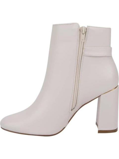 BOTA TACON ANCHO BEIGE/HUESO YAELI FASHION