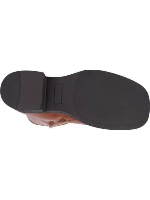 BOTA TACON BAJO HEBILLAS COGNAC GOODYEAR
