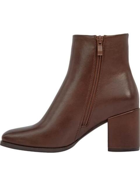 BOTA TACON CUADRADO CAFE TIERRA BENDITA