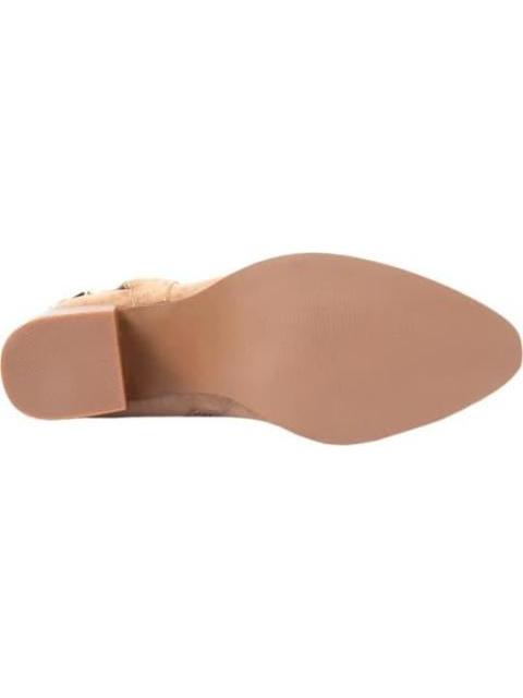 BOTA TACON CUADRADO CAMEL TIERRA BENDITA