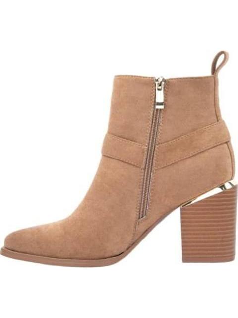 BOTA TACON CUADRADO CAMEL TIERRA BENDITA