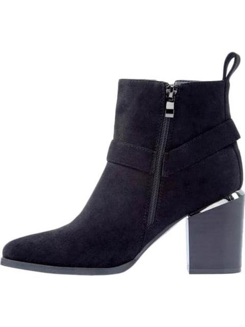 BOTA TACON CUADRADO NEGRO TIERRA BENDITA