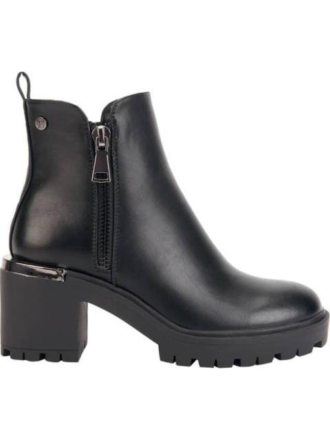 BOTA TACON MEDIO SUELA TRACK NEGRO BELINDA PEREGRIN