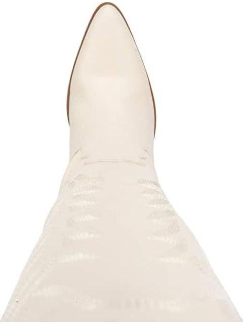 BOTA TEXANA BORDADA BEIGE TIERRA BENDITA DELUXE