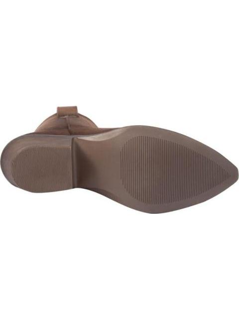 BOTA TEXANA BORDADA CAFE TIERRA BENDITA