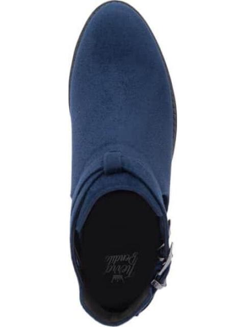 BOTA TEXANA CON ABERTURA AZUL MARINO TIERRA BENDITA