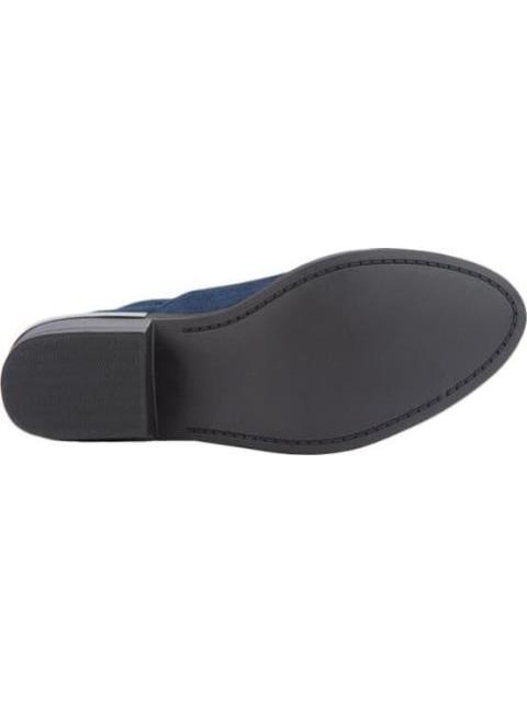 BOTA TEXANA CON ABERTURA AZUL MARINO TIERRA BENDITA