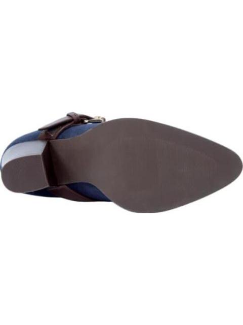 BOTA TEXANA CON ABERTURA AZUL MARINO TIERRA BENDITA