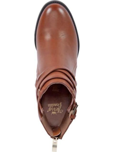 BOTA TEXANA CON ABERTURA CAFE TIERRA BENDITA