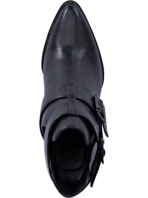 BOTA TEXANA CON ABERTURA NEGRO TIERRA BENDITA