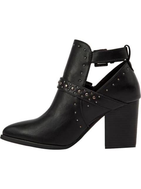 BOTA TEXANA CON ESTOPEROLES NEGRO TIERRA BENDITA
