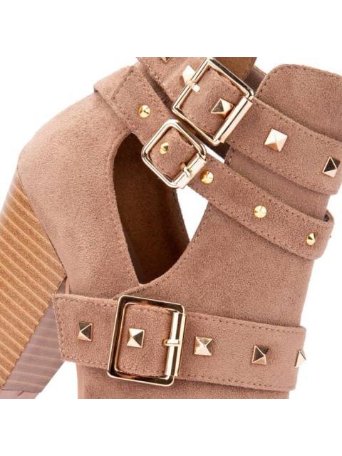 BOTA TEXANA CON ESTOPEROLES TAUPE TIERRA BENDITA