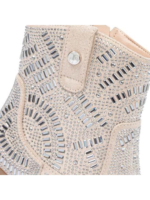 BOTA TEXANA CON PEDRERIA NUDE THALIA SODI